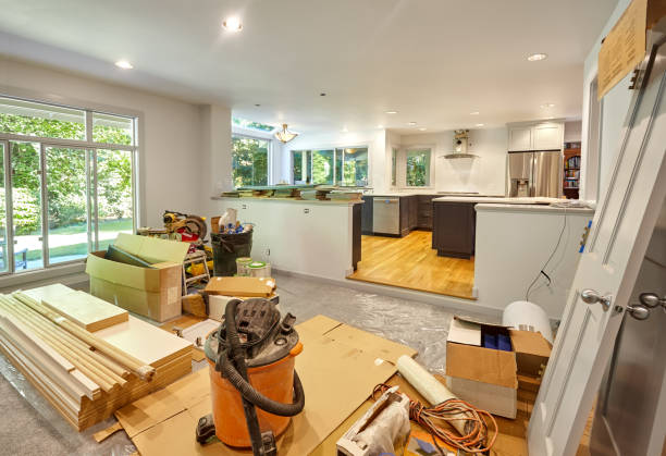 Professional Kitchen Island Installation technician working in Ardmore, PA